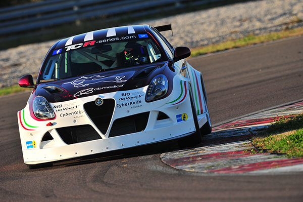 The Giulietta TCR begins testing in Cremona