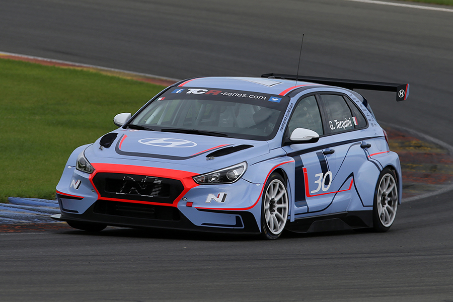 The Hyundai i30 N TCR ready for racing debut