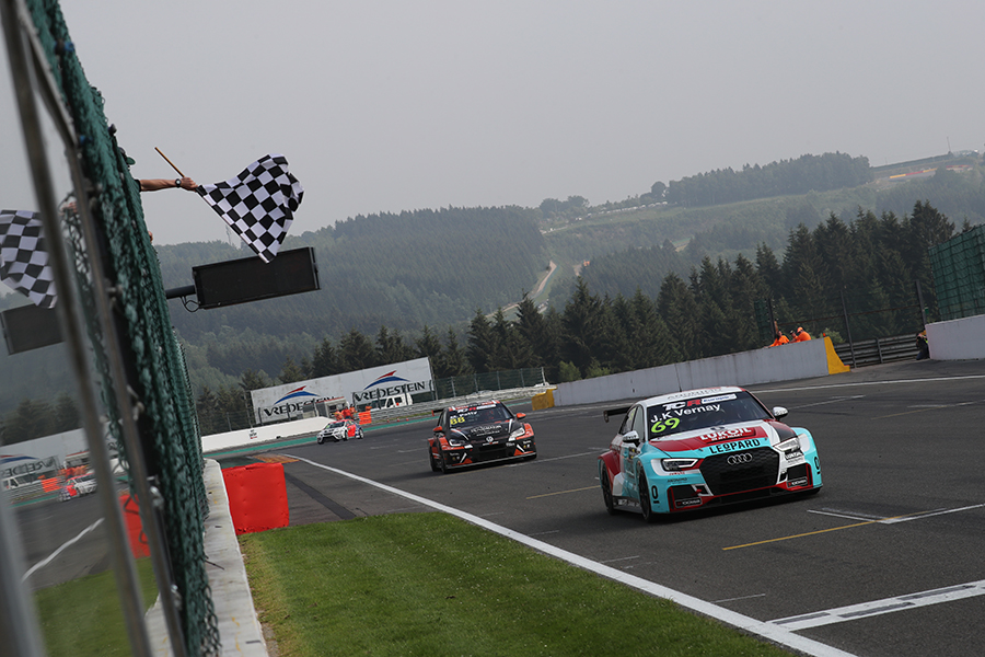 Jean-Karl Vernay wins TCR Europe Race 1 at Spa