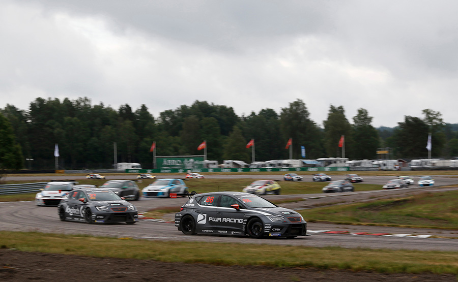 TCR Scandinavia’s third round at Falkenberg