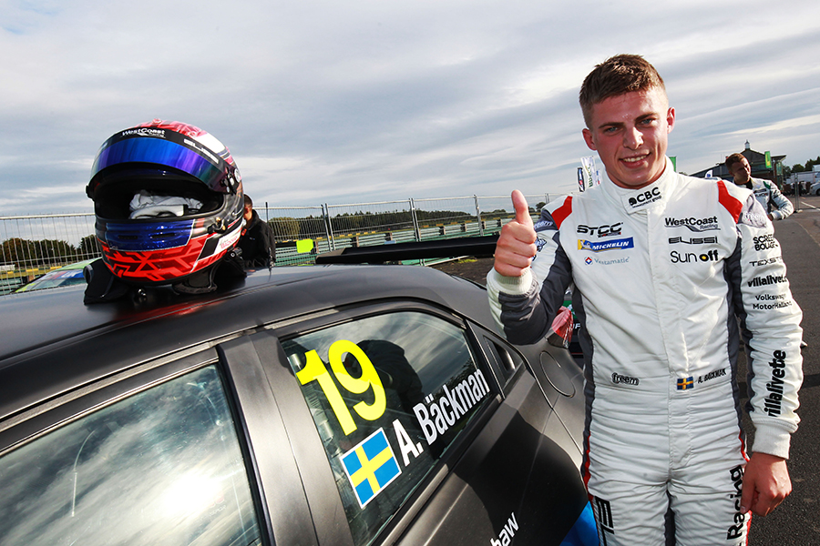 Andreas Bäckman claims maiden TCR UK pole