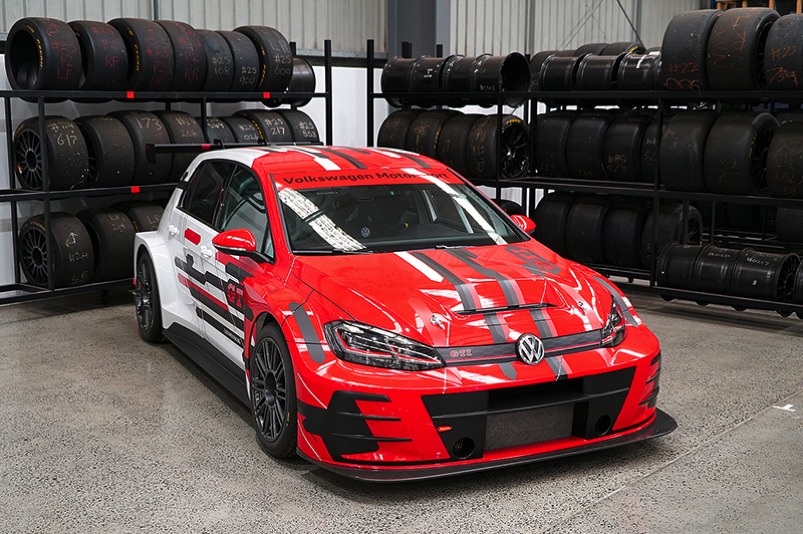 The first VW Golf GTI TCR was delivered to Australia