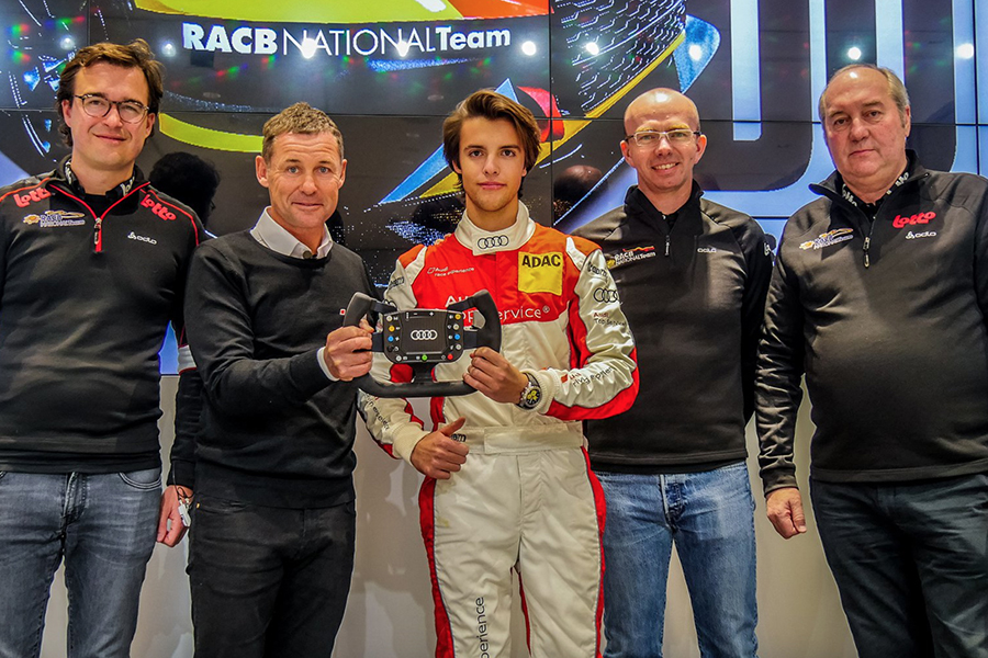 Gilles Magnus in TCR Benelux with RACB National Team