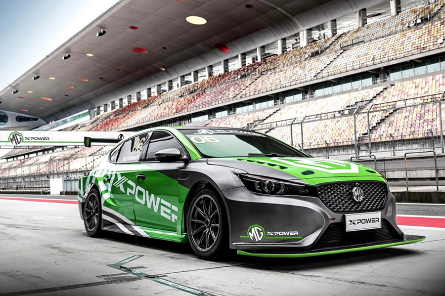 The MG6 XPower TCR will race at Zhejiang