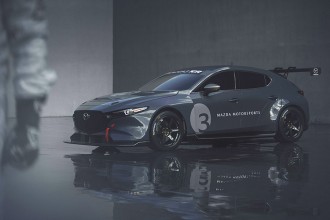 Mazda Motorsports unveils the Mazda3 TCR