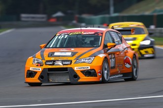 The TCR Spa 500 got underway with practice sessions