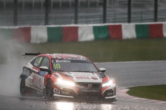 Monteiro tops flooded Qualifying 1 at Suzuka