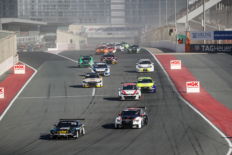Sixteen TCR cars to compete in the 24H Dubai