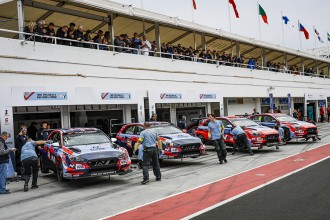 Four Hyundai cars in the 2020 WTCR campaign