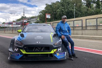 John Filippi with Target for TCR Europe campaign