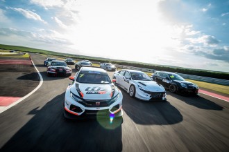 TCR South America collective test session in Brazil
