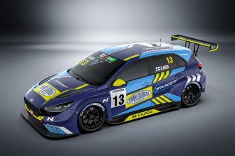 Antti Buri in TCR Italy campaign with Target Competition