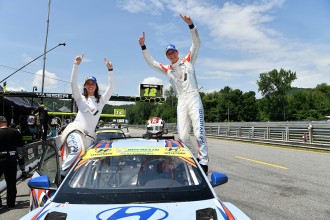 TCR leaders Hagler-Lewis win the IMSA race at Lime Rock