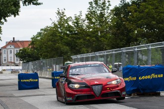Phillip Eng and Luca Filippi score the first wins of the Giulia ETCR