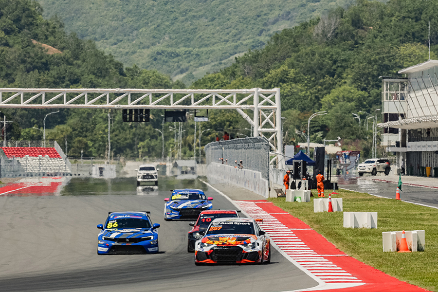 A pair of exhibition races for TCR cars in Indonesia