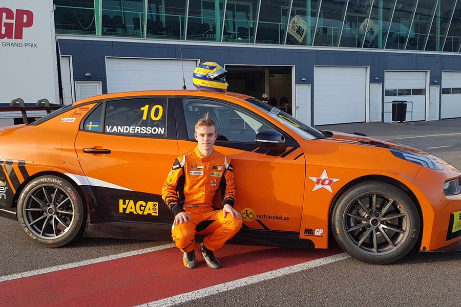 Viktor Andersson in TCR Europe with a new Lynk & Co 03