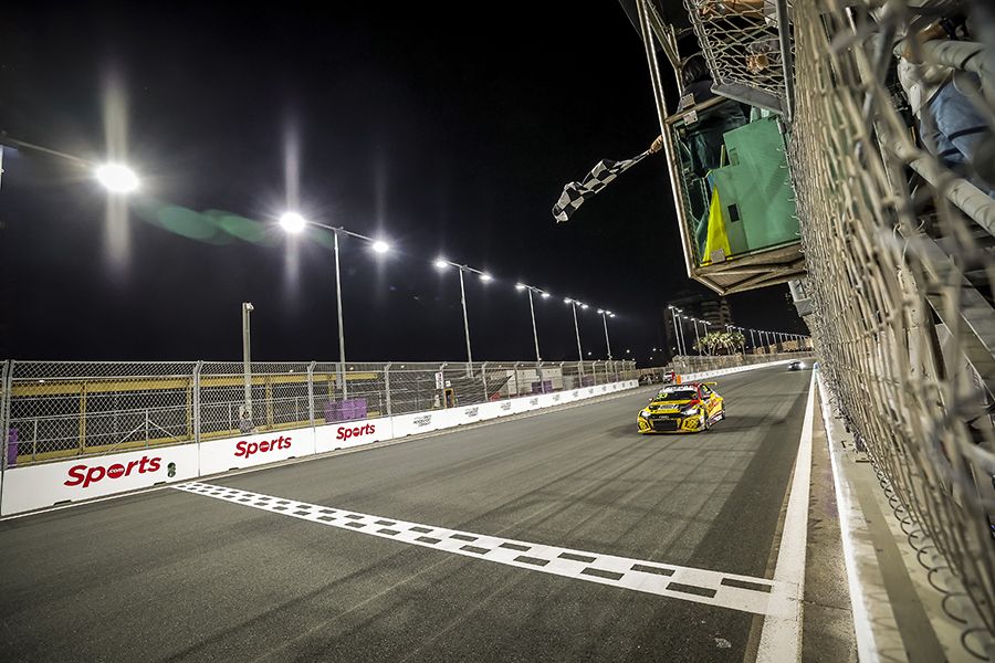 Berthon converts the pole into Race 1 victory at Jeddah