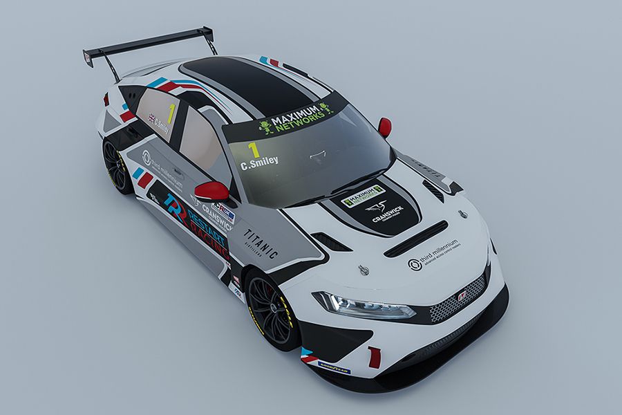 The new Honda Civic in global debut with TCR UK champion