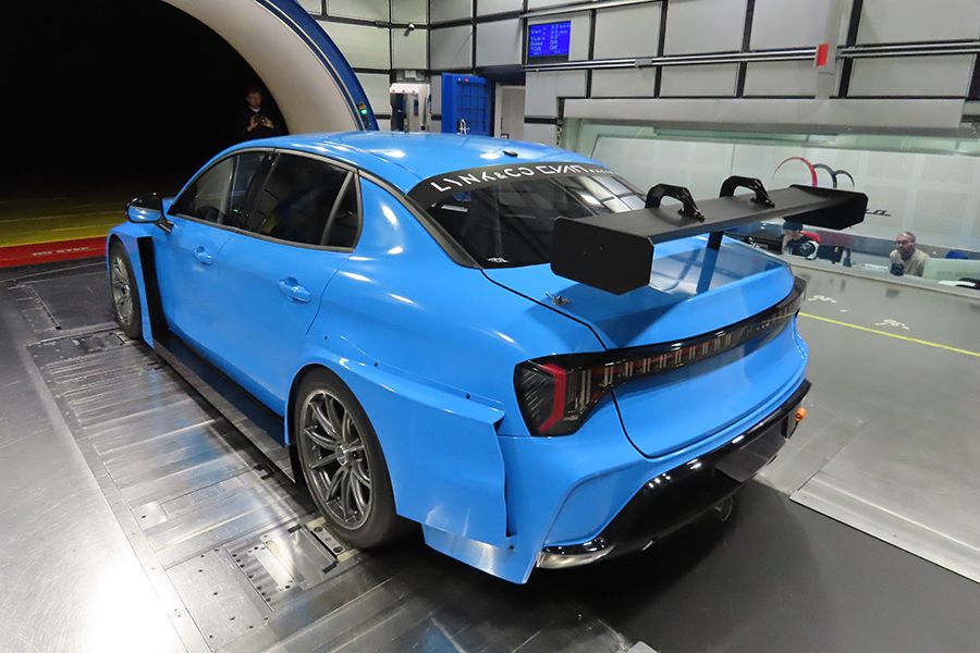 Lynk & Co and Honda in Pininfarina wind tunnel