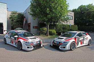 Two JAS Honda cars for TCR Asia Series