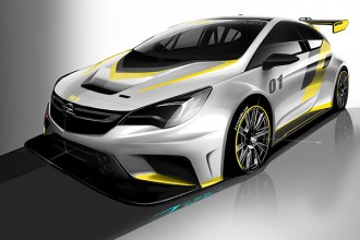 The Opel Astra TCR to break cover in Belgium