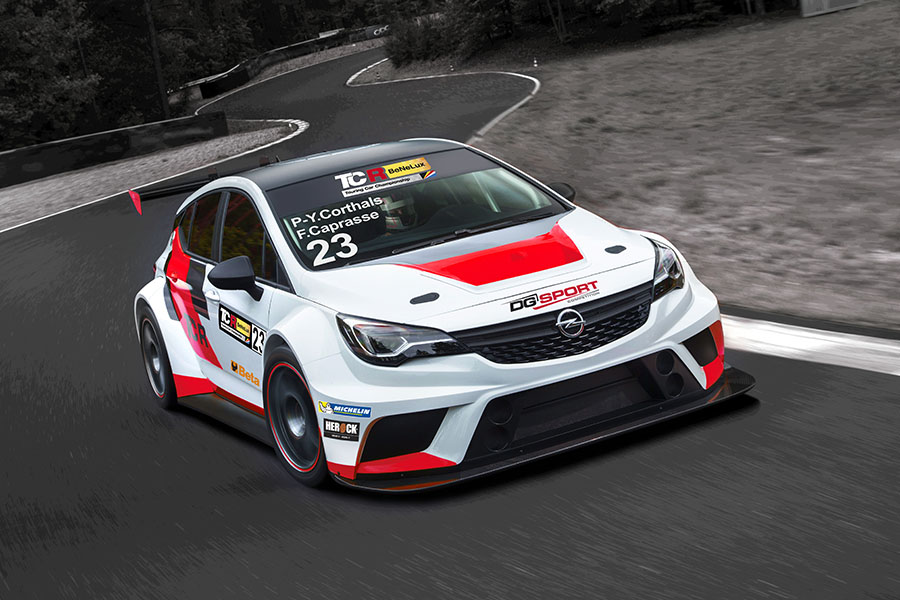 Corthals and Caprasse to share an Opel in TCR Benelux