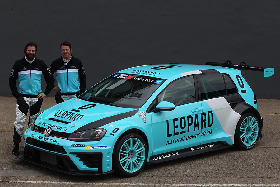 Leopard Racing unveils livery of its VW Golf Gti TCR