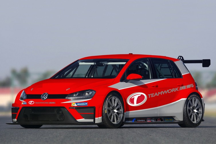 Teamwork Motorsport with VW cars in TCR Asia