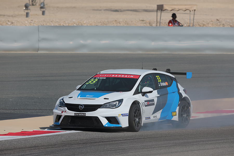 The focus is on testing for the Opel Astra TCR