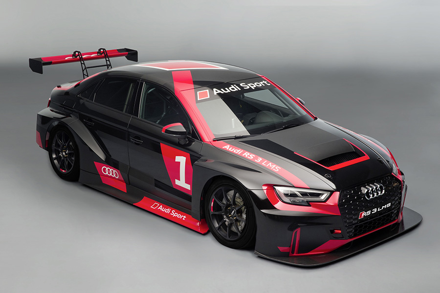 Audi launches RS 3 LMS TCR car in Paris