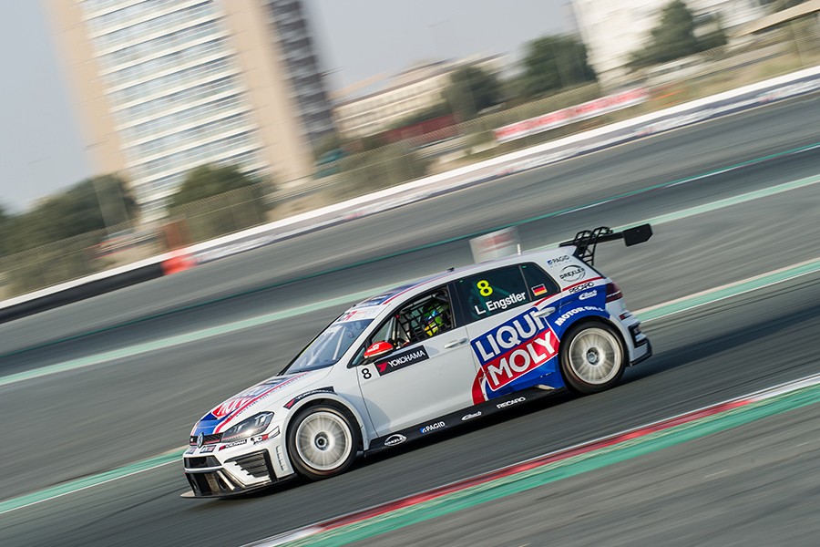 Luca Engstler claims first ever pole in TCR Middle East