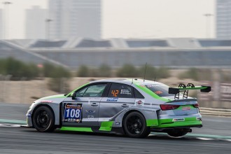 The CadSpeed Racing Audi wins TCR class in the 24H Dubai