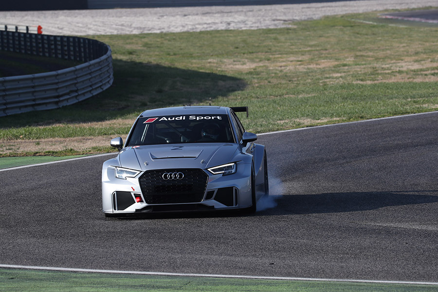 TCR BoP track test completed at Adria