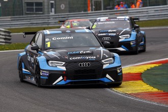 Comini and Vervisch make an Audi 1-2 in Qualifying