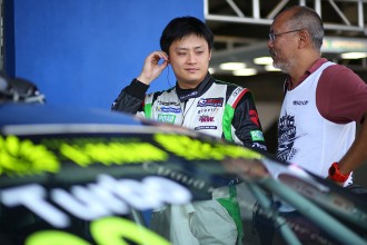 A Thai driver for DG Sport at Buriram
