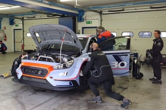 The BRC Racing Team tested at Vallelunga