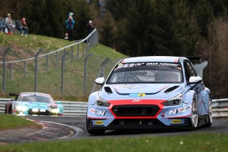 Nine TCR cars in the Nürburgring 24 Hours