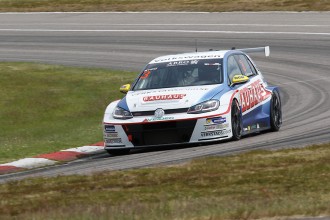 Johan Kristoffersson on pole position at Anderstorp