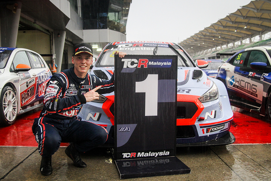 The TCR Malaysia title is within Engstler’s reach