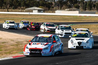 Winton hosted TCR Australia’s pre-season test day