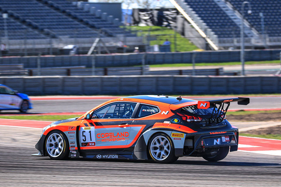 Hyundai drivers fill the front row for TC America opening race