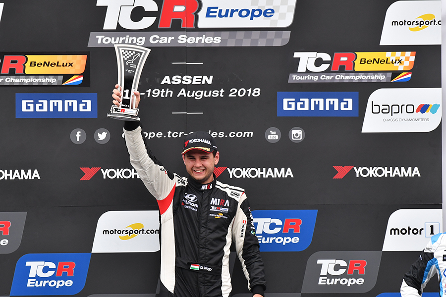 Dániel Nagy in TCR Europe with BRC Racing Team