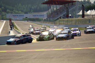 A clean sweep for Nagy in TCR Europe Simracing at Spa