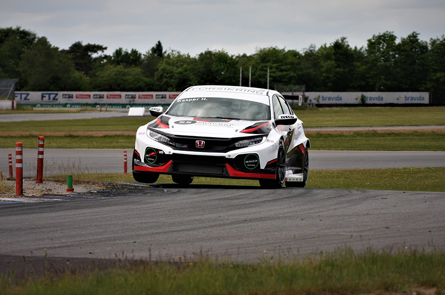Kasper Jensen tops TCR Denmark’s first test day