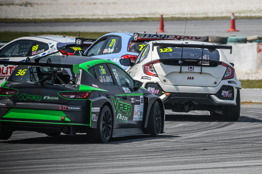 Changes to the weight-scale for the TCR racing cars