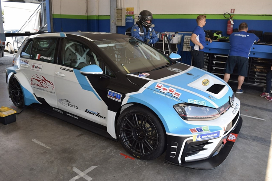 Riccardo Romagnoli with Proteam in TCR Italy