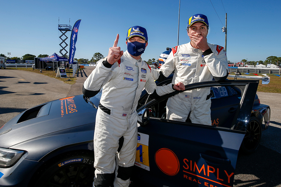 Morley and Ernstone win an incident-packed Sebring race