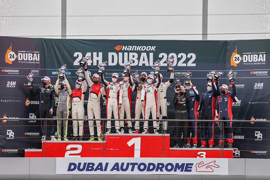 Thailand-based BBR team secure win in the 24H Dubai