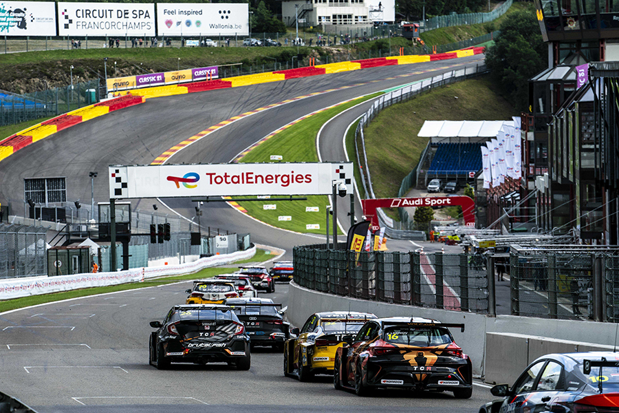 The iconic circuit of Spa welcomes TCR Europe