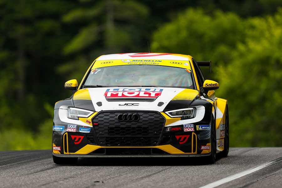 Audi cars finish 1-2 in the IMSA race at Lime Rock